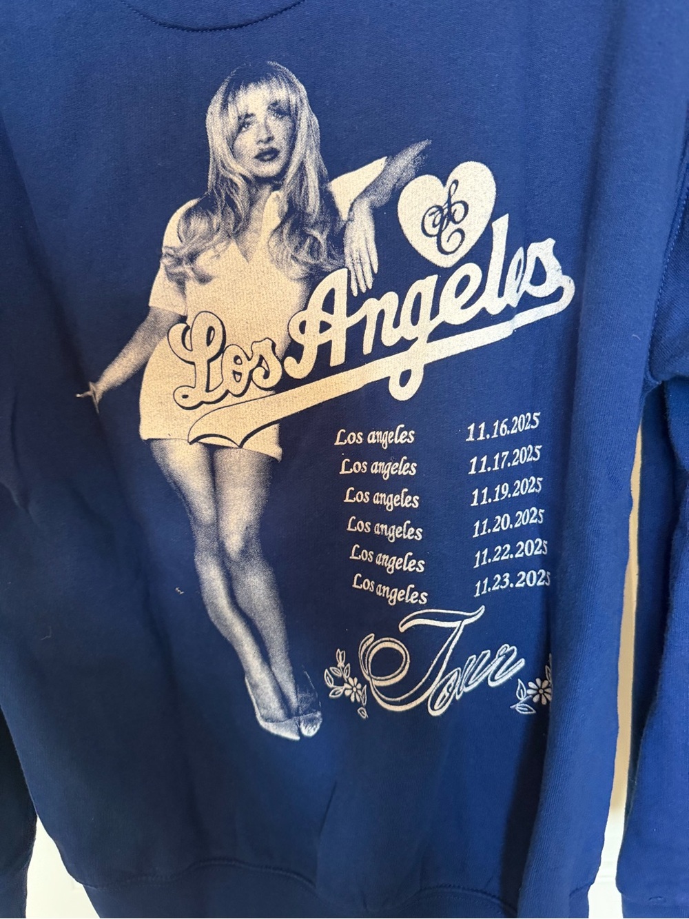 Sabrina Blue Hooded Sweatshirt - Unbranded - Picture 4 of 4